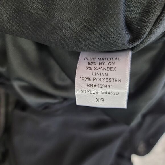 NEW Fashion Nova Oh So Fresh Ruched Mesh Mini Dress in Black Size XS - Picture 9 of 11